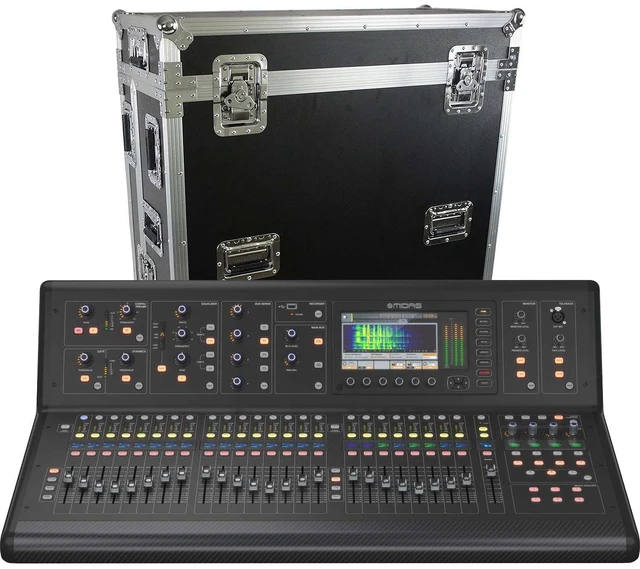 Main image of Midas M32 LIVE 40-channel Digital Mixer, Harmony Audio Cases HCM32DHW Bundle