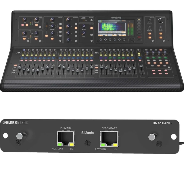 Main image of Midas M32 LIVE 40-channel Digital Mixer, Klark Teknik DN32-DANTE Bundle