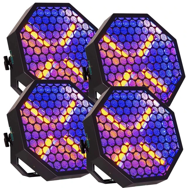Main image of (4) American DJ Vintage X RGB LED Light Fixture Bundle