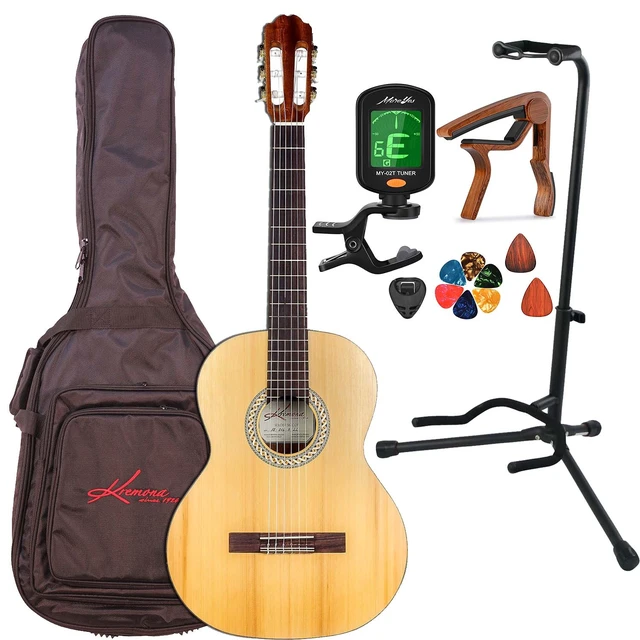 Main image of Kremona Soloist S62C Acoustic Guitar with Bag, Gator GFW-GTR-1000, Moreyes Tuner Kit Bundle