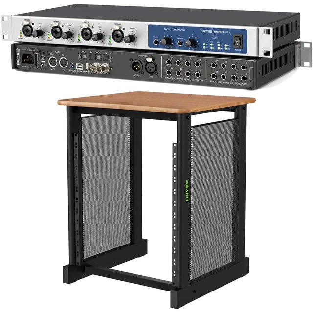 Main image of RME Fireface 802 FS 60-Channel USB, GearIT 12U Audio Rack Bundle