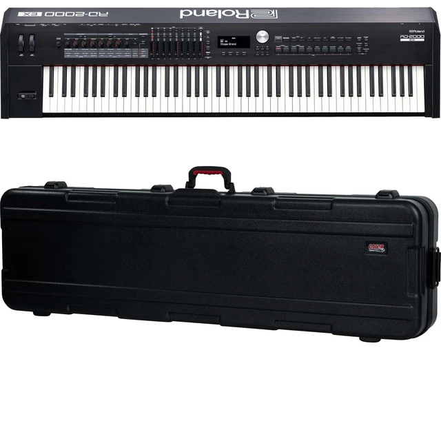 Main image of Roland RD-2000 EX 88-key Digital Piano - Gator GTSA-KEY88SLXL Bundle