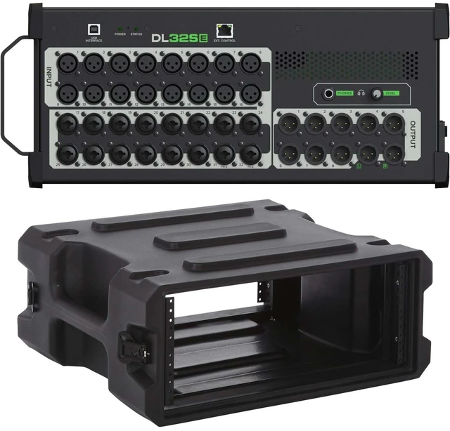 Main image of Mackie DL32SE 32-channel Rackmount Digital Mixer - Gator G-PRO-6U-13 Bundle