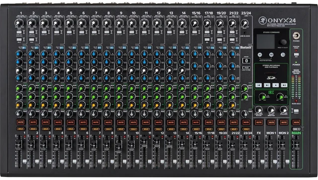 Main image of Mackie Onyx24 24-channel Analog Mixer with Multi-track USB