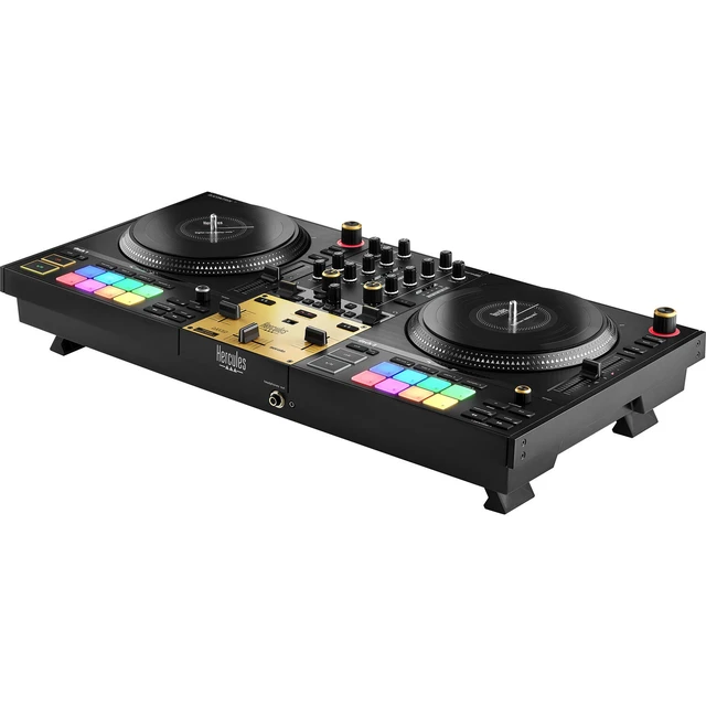 Alt view image 2 of 7 - Hercules DJControl Inpulse T7 Premium DJ Controller, PSG AUDIO MP-0919 Dual Wireless Mic Bundle