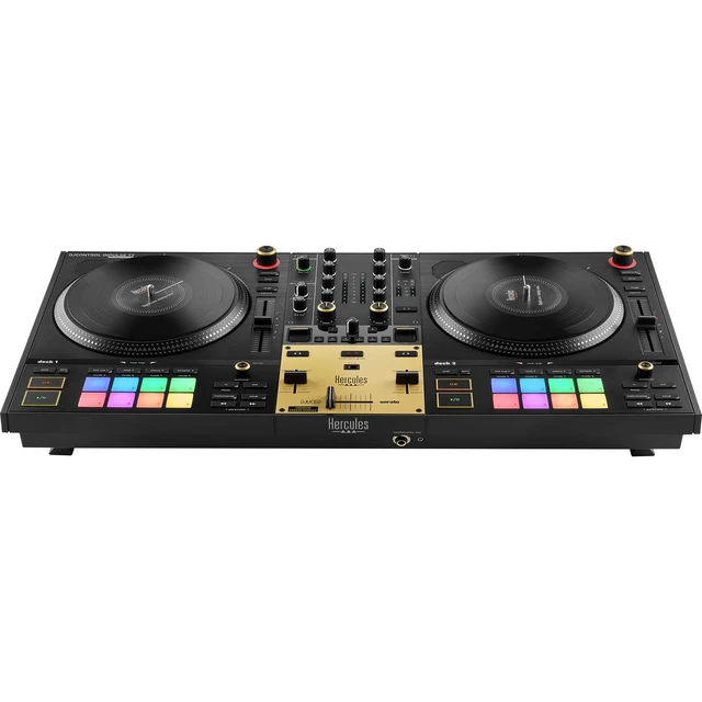 Alt view image 3 of 7 - Hercules DJControl Inpulse T7 Premium DJ Controller, PSG AUDIO MP-0919 Dual Wireless Mic Bundle