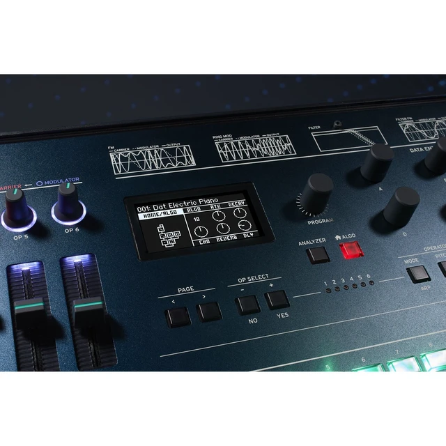 Alt view image 7 of 7 - Korg Opsix MkII Altered FM Synthesizer, Presonus HD7, (2) 1/4 Cables Bundle