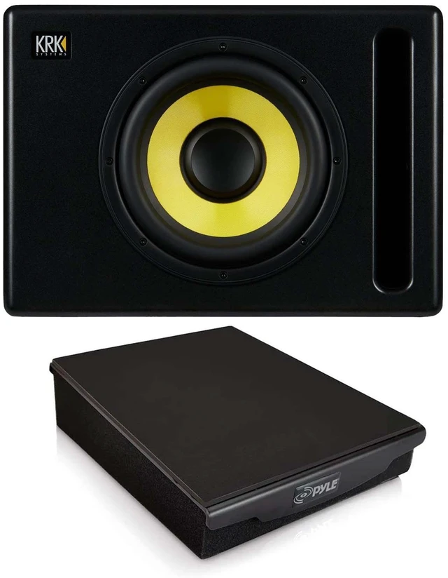 Main image of KRK S10.4 10 Powered Studio Subwoofer - Sound Pad Bundle