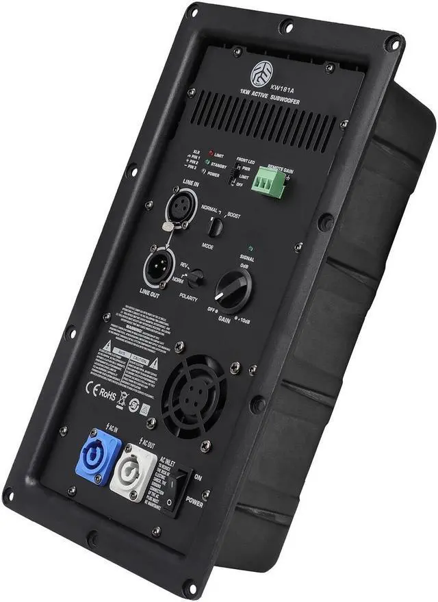 Alt view image 3 of 7 - PSG Audio KW181A 1000W sub amplifier module (Replacement for QSC KW181)