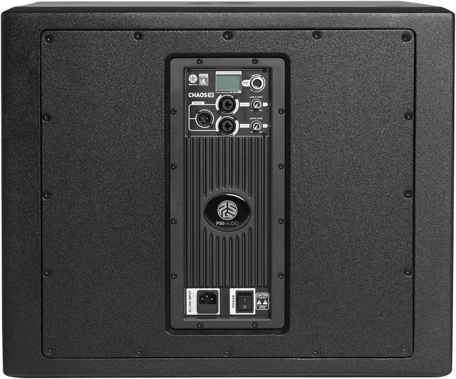 Alt view image 5 of 7 - PSG Audio CHAOS 18 2400W 18 Powered Subwoofer with DSP