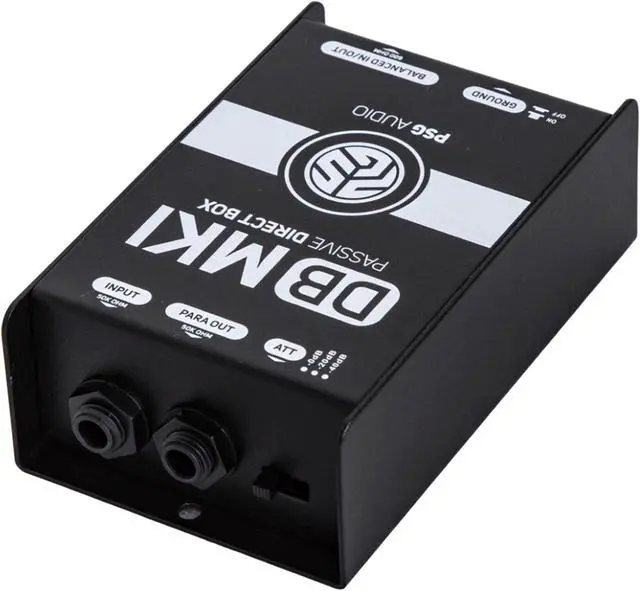 Alt view image 4 of 7 - PSG Audio DB-MKI Passive Direct Box with Ground Lift and Attenuator