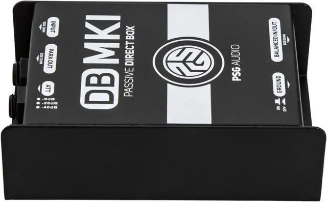 Alt view image 3 of 7 - PSG Audio DB-MKI Passive Direct Box with Ground Lift and Attenuator