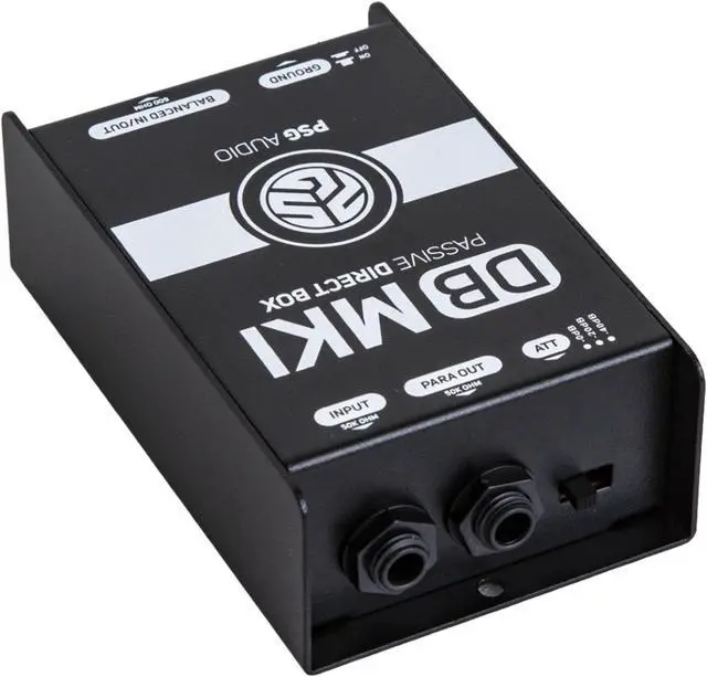 Alt view image 6 of 7 - PSG Audio DB-MKI Passive Direct Box with Ground Lift and Attenuator