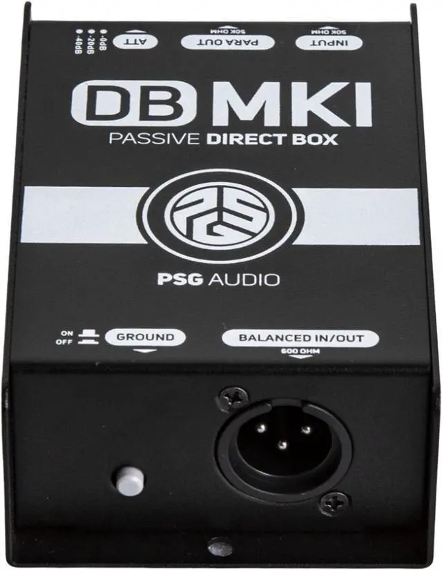 Main image of PSG Audio DB-MKI Passive Direct Box with Ground Lift and Attenuator