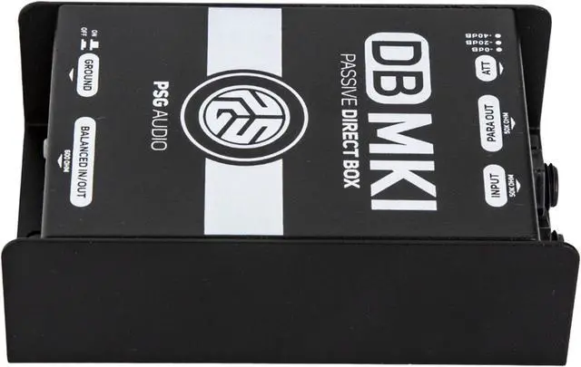 Alt view image 7 of 7 - PSG Audio DB-MKI Passive Direct Box with Ground Lift and Attenuator
