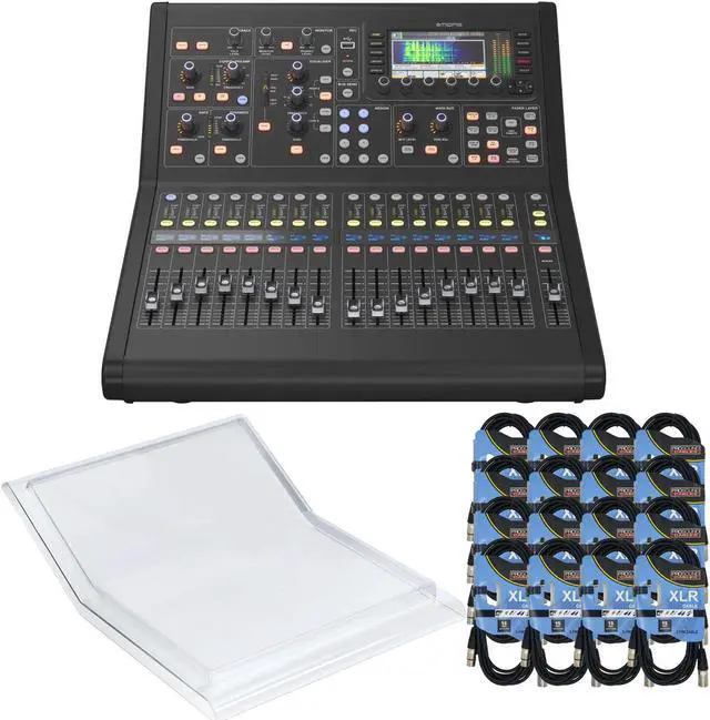 Main image of Midas M32R LIVE 40-channel Digital Mixer, Decksaver, (16) XLR Cables Bundle