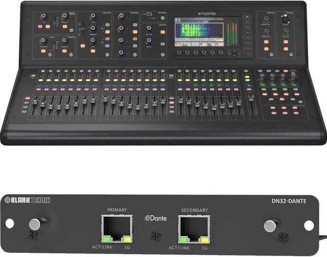Main image of Midas M32 LIVE 40-channel Digital Mixer, Klark Teknik DN32-DANTE Bundle