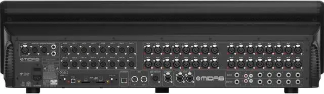 Alt view image 4 of 6 - Midas M32 LIVE 40-channel Digital Mixer, (2) PSG AUDIO Cobra 112, (2) XLR Cables Bundle
