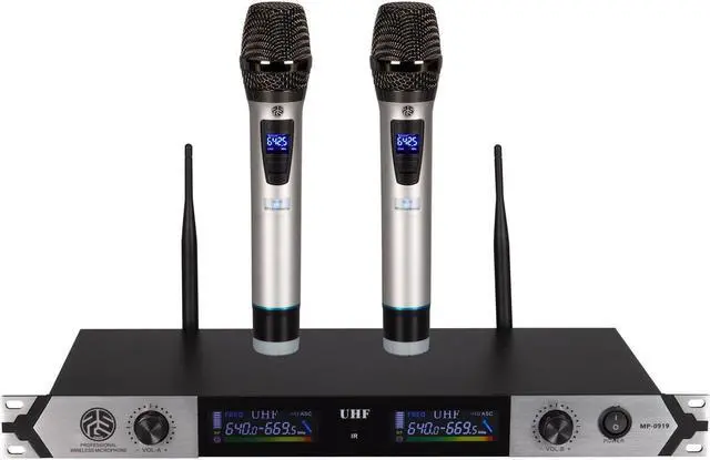 Alt view image 6 of 6 - (2) Electro-Voice ZLX-12P-G2 12 1000W Powered Speaker, PSG AUDIO MP0919 Dual Wireless Mic Bundle