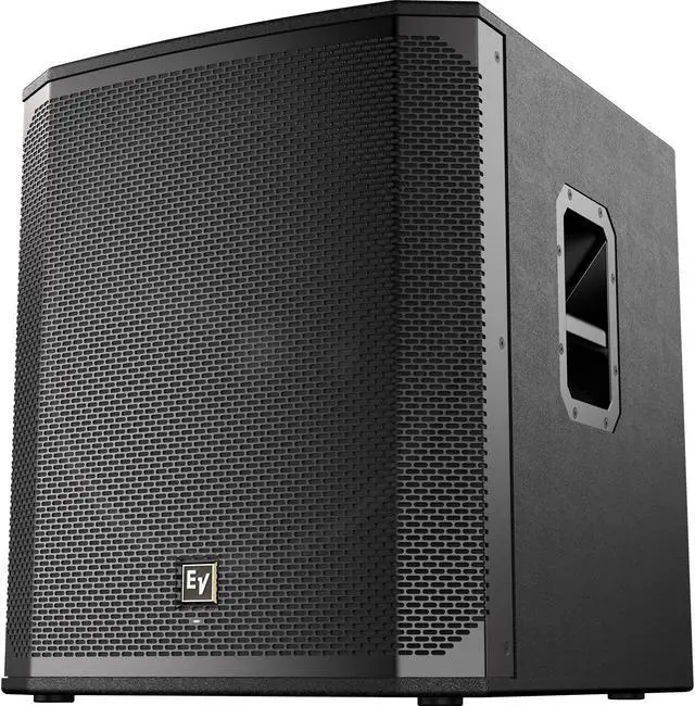 Alt view image 4 of 7 - (2) Electro-Voice ZLX-12P-G2 12 1000W Powered Speaker, (2) Gator Tote-12 Bags, EV ELX200-18SP, (2) Speaker Stands, (3) XLR Cables Bundle