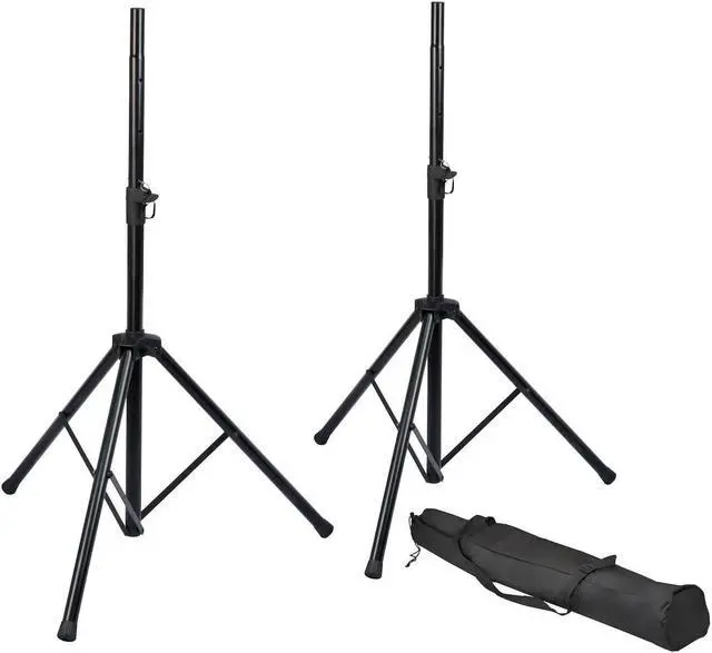 Alt view image 6 of 7 - (2) Electro-Voice ZLX-8P-G2 8 1000W Powered Speaker, (2) Rockville TB8 Bags, EV ELX200-12SP, (2) Speaker Stands, (3) XLR Cables Bundle
