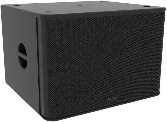 Alt view image 5 of 6 - (2) EAW RS121 1500W 12 Powered Loudspeaker, (2) EAW RS118 Sub, PSG AUDIO DM-1608 Mixer Bundle