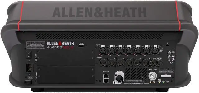 Alt view image 4 of 6 - Allen & Heath Avantis Solo 64-channel Digital Mixer, (2) PSG AUDIO Cobra 115, (2) XLR Cables Bundle