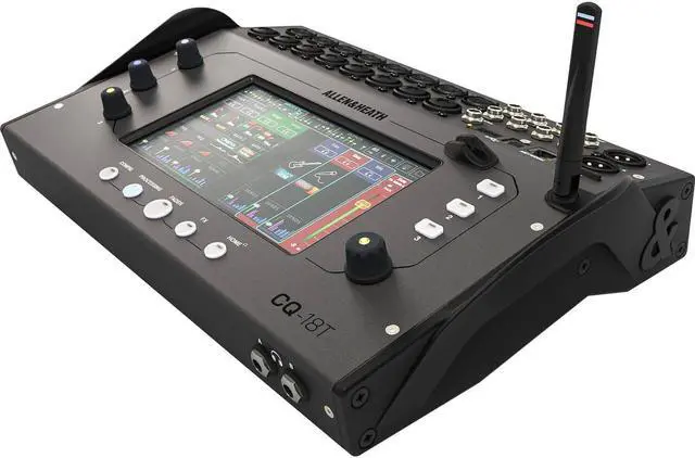 Alt view image 2 of 5 - Allen & Heath CQ-18T 18-Channel Digital Mixer, Koah Weatherproof Case (18X14x7) Bundle