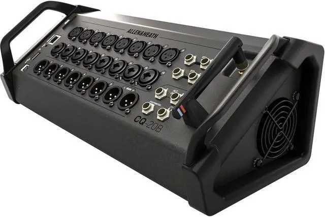 Alt view image 3 of 7 - Allen & Heath CQ-20B 20-channel Digital Mixer, PSG AUDIO MP-0919 Dual Wireless Mic Bundle
