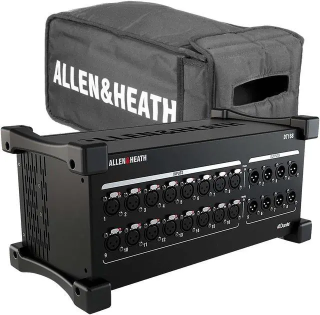 Main image of Allen & Heath DT168 16-input Dante, Allen & Heath AP9932 Bag Bundle
