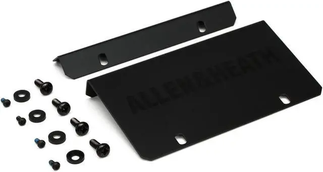 Alt view image 6 of 6 - Allen & Heath DT168 16-input Dante, A&H Rackmount Kit, Gator GRB-4U Case Bundle