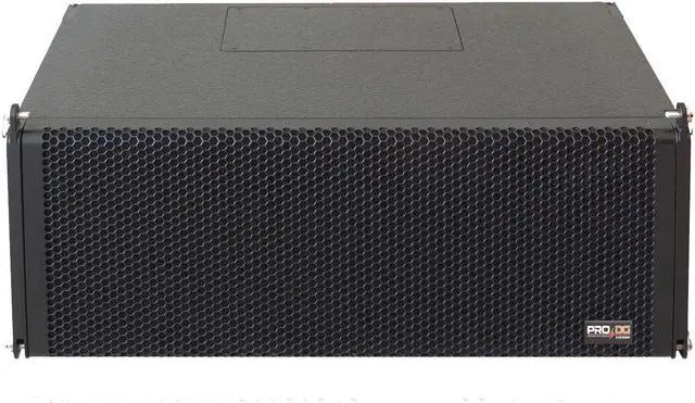 Alt view image 2 of 6 - (4) Pro DG Systems GTA 2X10 LA (Powered), (1) Bumper, (4) Powercon Link Cables, (4) ErnieBall XLR Bundle