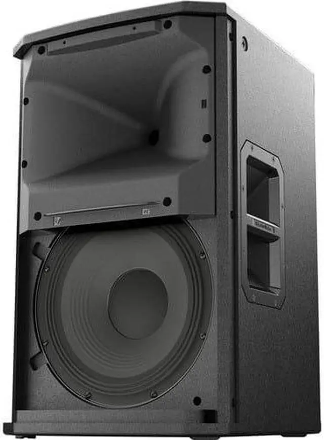 Alt view image 2 of 7 - Electro-Voice ETX-12P Powered Speaker, ETX12 Cover, Rock n Rolle Cart, XLR Cable Bundle