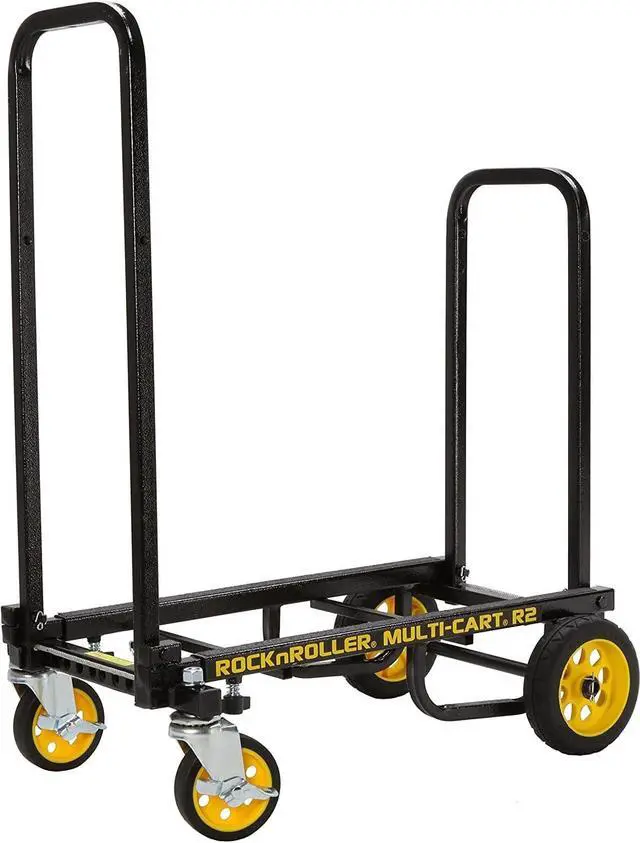 Alt view image 6 of 7 - Electro-Voice ETX-12P Powered Speaker, ETX12 Cover, Rock n Rolle Cart, XLR Cable Bundle