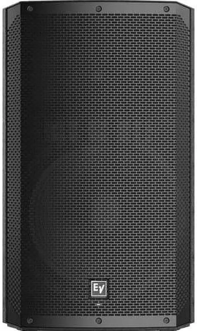 Alt view image 2 of 7 - (2) Electro-Voice ELX200-15P, (2) EV ELX200-12SP, (2) ELX200-15P Covers, (2) ELX200-12SP Covers, (2) Poles, SV100 Mic, (4) XLR Cables Bundle