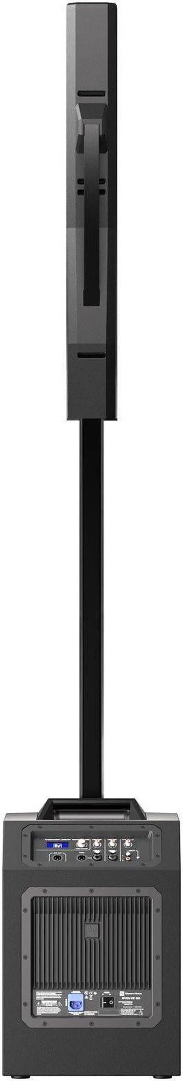 Alt view image 4 of 5 - Electro-Voice EVOLVE 50 Pair Active Column Array Speaker with Subwoofer + ATA Style Flight/Road Case