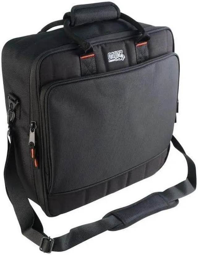 Alt view image 4 of 7 - Mackie DL16S 16-Channel Wireless Digital Live Sound Mixer with Built-In Wi-Fi + (2)Handheld Cardioid Dynamic Microphone + Gator Cases G-MIXERBAG-1515 + Cables and Mic Stands.