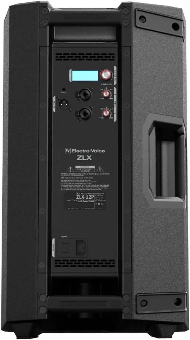 Alt view image 4 of 5 - Electro-Voice ZLX-12BT 12 Powered Bluetooth Loudspeakers with Gator GPA-TOTE12 Speaker Ba