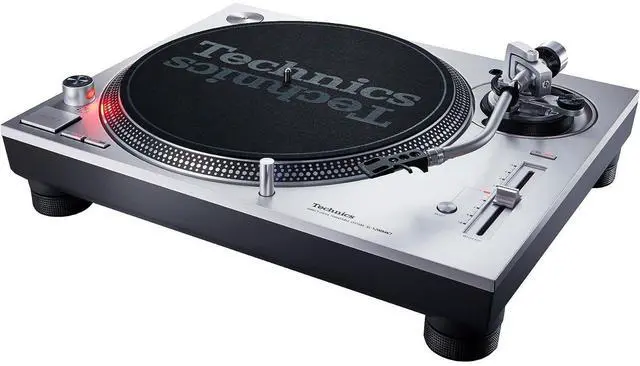 Alt view image 3 of 4 - (2) Technics SL-1200MK7 Direct Drive Professional Turntable (Silver), Presonus HD09 Bundle