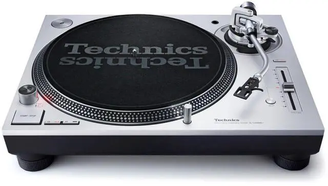 Alt view image 2 of 4 - (2) Technics SL-1200MK7 Direct Drive Professional Turntable (Silver), Presonus HD09 Bundle