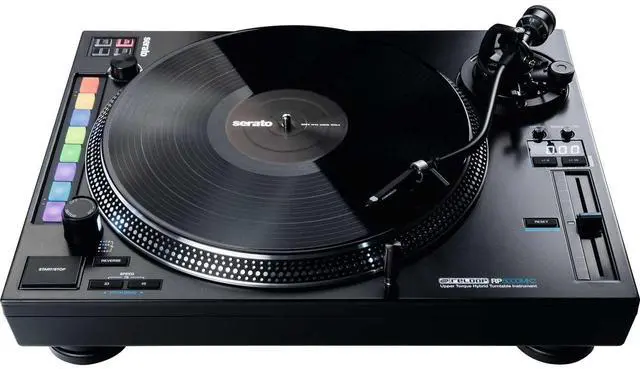 Alt view image 4 of 4 - (2) Reloop RP-8000 MK2 Upper Torque Hybrid Bundle