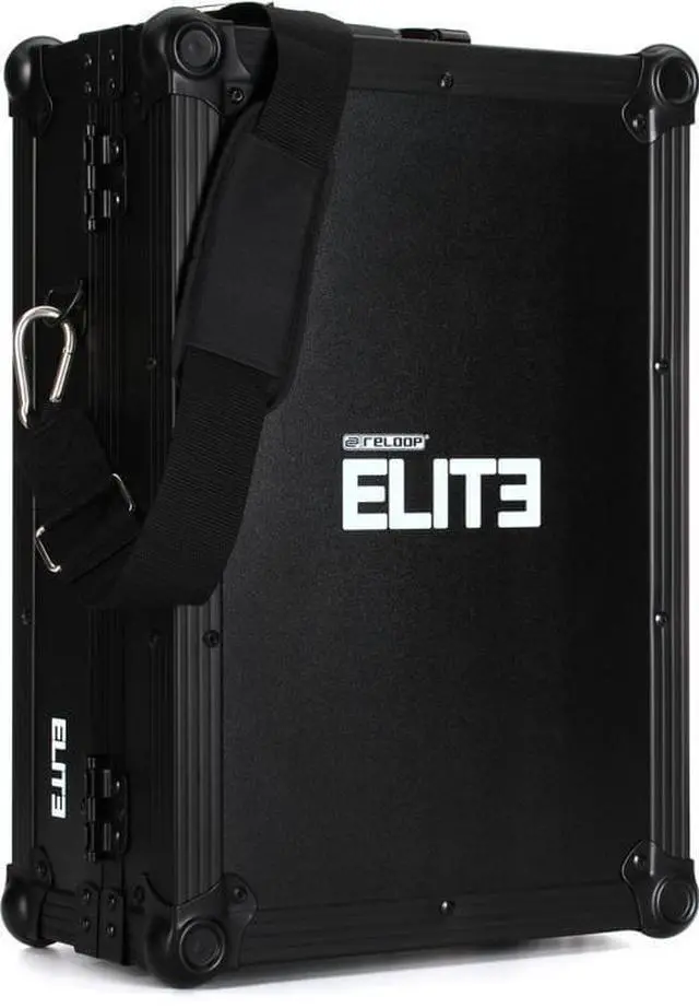 Alt view image 6 of 7 - Reloop Elite Two Channel Serato Mixer, Reloop Elite Case, Decksaver, (2) XLR Cables Bundle