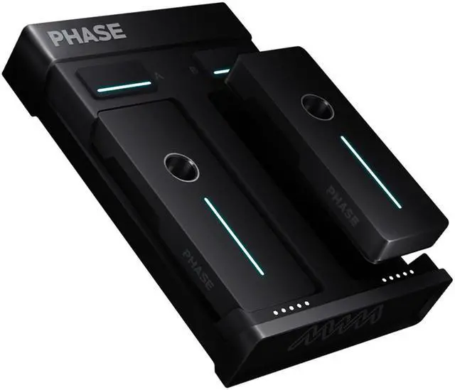 Alt view image 2 of 7 - MWM Phase Essential Wireless DVS Controller, Laptop Stand, RCA Cables (Included) Bundle