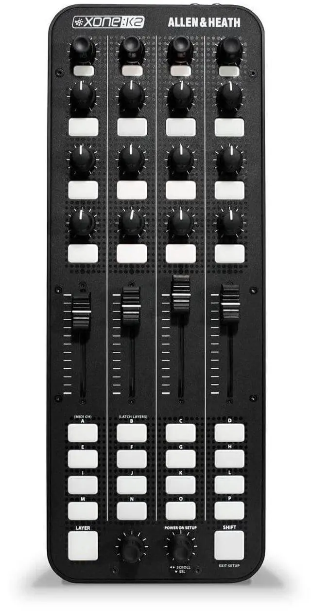 Alt view image 2 of 4 - Allen & Heath Xone:K2 Professional DJ MIDI Controller Package
