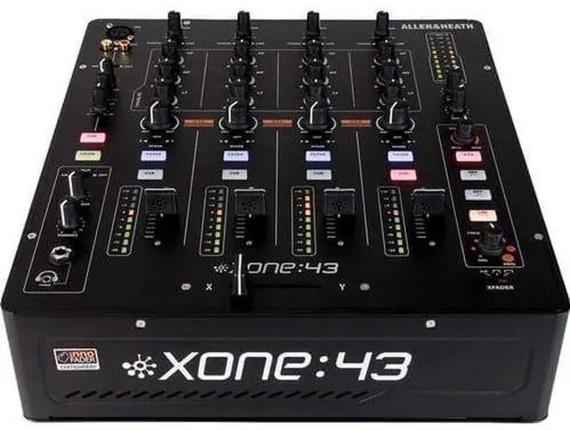 Alt view image 2 of 5 - Allen & Heath XONE:43  4+1 Channel Analog DJ Mixer & ProX Large Format CD and Digital Media Player Case [XS-CD] and RCA Cable