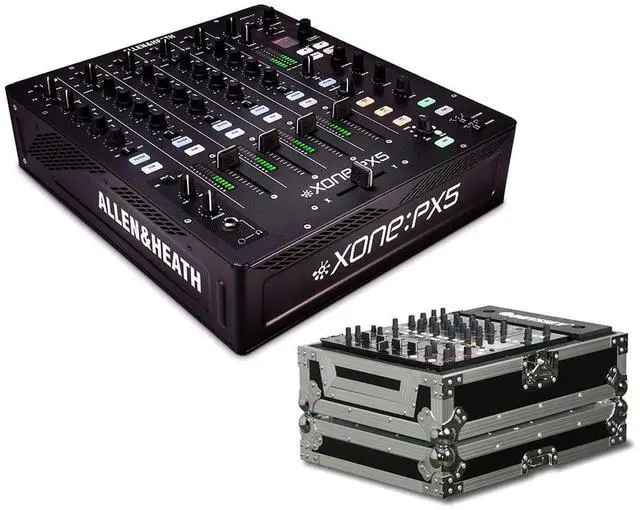 Main image of Allen & Heath XONE:PX5  4+1 Channel DJ Mixer with Soundcard + Case