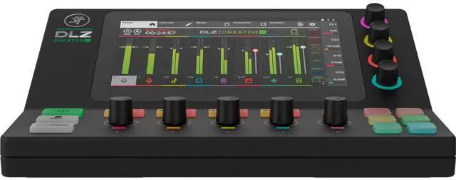 Alt view image 3 of 6 - Mackie DLZ Creator XS Compact Digital Mixer, Electro-Voice RE320, XLR Cable Bundle