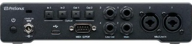 Alt view image 4 of 5 - PreSonus Quantum HD 2 USB-C Audio Interface, Audio Technica ATH-M20X Bundle
