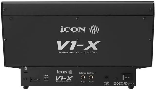 Alt view image 5 of 6 - Icon Pro Audio V1-X DAW Control Expander for V1-M, Audio Technica ATH-M50X Bundle