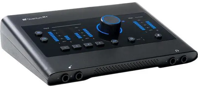 Alt view image 3 of 7 - PreSonus Quantum ES 4 USB-C Audio Interface, Presonus E3.5, Presonus HD7, PreSonus PX-1, (3) XLR Cables, (2) 1/4 Cables Bundle